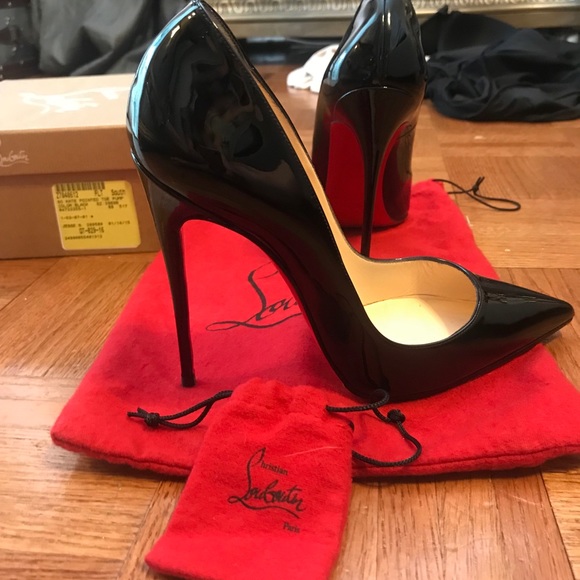 Christian Louboutin Shoes - Christian Louboutin So Kate Black Patent Leather